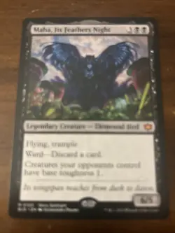 mtg Maha, Its Feathers Night NM - Image 1