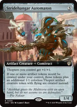 Stridehangar Automaton (Extended Art) - 35 / English / Near Mint MTG - Image 1