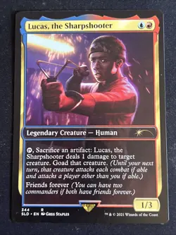 1x Lucas, the Sharpshooter (344) Secret Lair Drop Series LP MTG Magic x1 MKE - Image 1