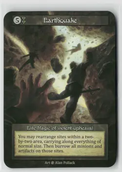 Sorcery Contested Realm Beta Earthquake x1 NM Elite - Image 1