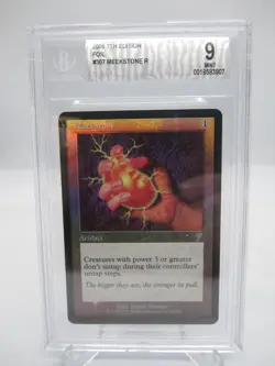 Meekstone - Foil Magic mtg 7th Edition BGS Graded 9 - Image 1