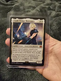 MTG Final Fantasy: Cloud, Midgard Mercenary #010 - Mythic - Image 1