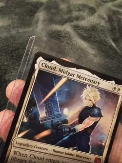 MTG Final Fantasy: Cloud, Midgard Mercenary #010 - Mythic - Image 4