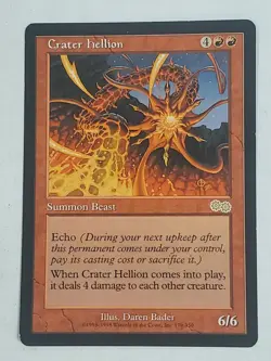 MTG Crater Hellion (Urza's Saga/Red/R) - BGM - Image 1