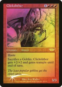 Legions MTG FOIL Clickslither Magic - Image 1