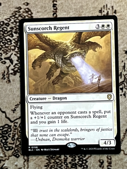 Sunscorch Regent - Commander: Bloomburrow - 158 - #Lightly Played - Image 1