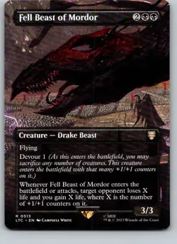 Fell Beast of Mordor - LTC - 513 - NON-FOIL - Image 1