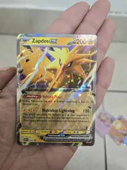 Zapdos EX SVP 049 - Pokemon TCG Scarlet & Violet - NM Black Star Promo - Image 1