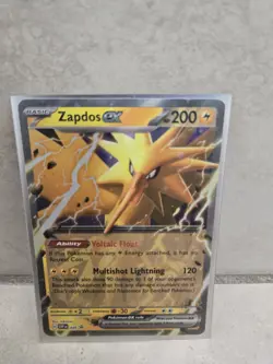 Zapdos EX SVP 049 - Pokemon TCG Scarlet & Violet - NM Black Star Promo - Image 3