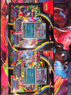 Pokemon TCG Phantasmal Flames Blister Lot (2) - Weavile & Sneasel Promos -Sealed - Image 1