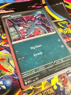 Pokemon TCG Phantasmal Flames Blister Lot (2) - Weavile & Sneasel Promos -Sealed - Image 2