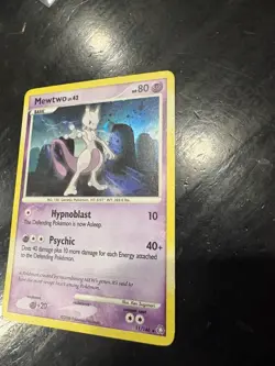 Mewtwo 11/146 Legends Awakened Holo LP- MP Pokemon Card - Image 3