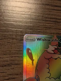 Pokemon Card - Guardians Rising #151/145 Wishiwashi GX (Secret) LP Rainbow - Image 2