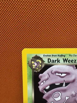Pokemon Team Rocket Dark Weezing 14/82 Rare Holo WOTC TCG NM - Image 2