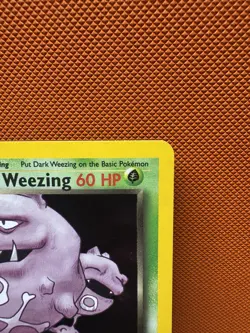 Pokemon Team Rocket Dark Weezing 14/82 Rare Holo WOTC TCG NM - Image 3