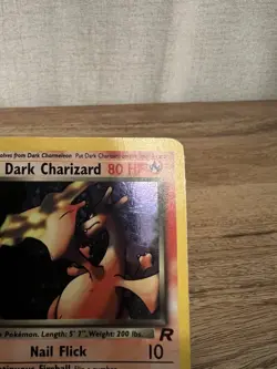 Dark Charizard 4/82 Team Rocket Holo Unlimited Pokemon HP - Image 4