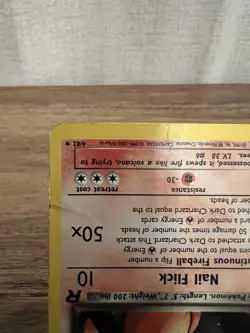 Dark Charizard 4/82 Team Rocket Holo Unlimited Pokemon HP - Image 5