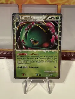 Pokemon TCG - Meganium (Prime) - HGSS08 - Black Star Rare - HGSS Promos - VLP/LP - Image 1