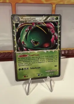 Pokemon TCG - Meganium (Prime) - HGSS08 - Black Star Rare - HGSS Promos - VLP/LP - Image 2