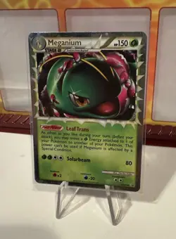 Pokemon TCG - Meganium (Prime) - HGSS08 - Black Star Rare - HGSS Promos - VLP/LP - Image 3