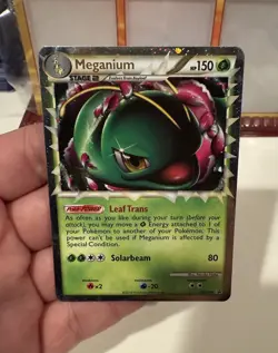 Pokemon TCG - Meganium (Prime) - HGSS08 - Black Star Rare - HGSS Promos - VLP/LP - Image 5
