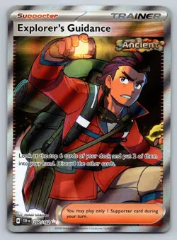 Explorer's Guidance - Temporal Forces - - Ultra Rare - 200/162 - Pokemon - - NM - Image 2