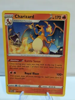 2025 Pokemon Mcdonalds Promo Non-Holo Dragon Discovery Charizard 001/015 - Image 1