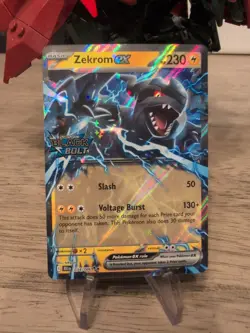 Zekrom ex #034/086 - Scarlet & Violet Black Bolt - Near Mint - Pokemon TCG NM - Image 1