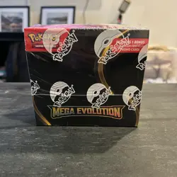 Pokemon TCG Mega Evolutions Booster Box Factory Sealed 36 Packs - Image 1