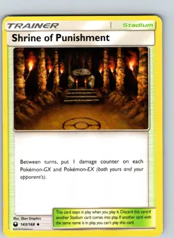 Shrine of Punishment 143/168 2018 SM Celestial Storm Regular Uncommon - Image 1