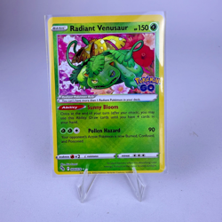 2022 Lightly Played Pokemon Radiant Venusaur 004/078 Pokemon GO PGO - Image 1