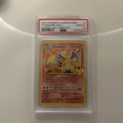 PSA 10 GEM MINT Charizard Celebrations Classic Collection Holo Pokemon 4/102 - Image 1