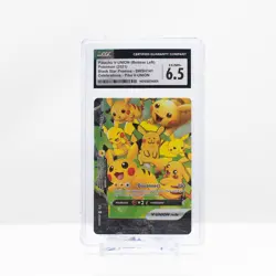 2021 Pokemon Pikachu V-Union SWSH141 Black Star Promo Celebrations - CGC 6.5 - Image 2