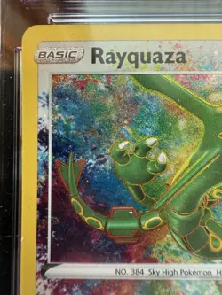 Pokemon Rayquaza Vivid Voltage 138/185 Holo Amazing Rare CGC GEM MINT 10 - Image 3