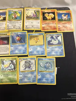 Pokemon TCG Base Set Vintage WOTC Non Holo Vintage Lot 27x - Image 4