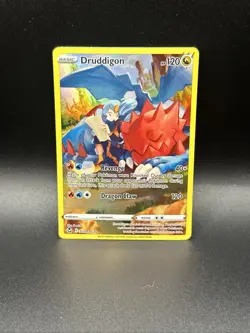 Pokemon TCG Druddigon Swsh12: Sword & Shield - Silver Tempest Trainer Gallery - Image 1