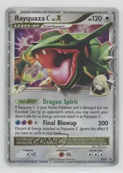 Rayquaza C Lv X Pokemon Diamond & Pearl Black Star Promo #DP47 2007 - Image 1