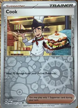 Cook 147/167 - Reverse Holo - Twilight Masquerade - Uncommon - Read Desc. - Image 1