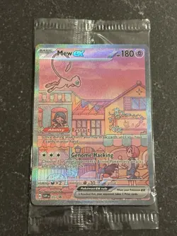 Pokemon 151 Mew EX SVP #53 Black Star Promo Holo Rare SEALED - Image 1