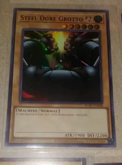 YU-GI-OH! KC01 Steel Ogre Grotto #2 NM Kaiba Ultimate Briefcase - Image 1