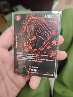 Yasopp OP09-013 SP Foil - Legacy Of The Master English ONE PIECE Minty Fresh - Image 1