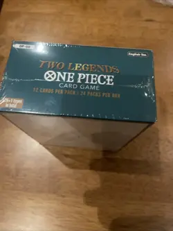 One Piece Two Legends OP-08 Booster Box Brand New Factory Sealed English - Image 3