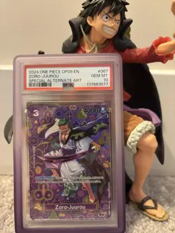One Piece Zoro-Juurou SP OP05-067 Emperors in the New World PSA 10 - Image 1