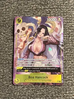 Boa Hancock (Alt Art) OP14-112 SR The Azure Sea’s Seven English One Piece TCG NM - Image 1