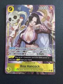 Boa Hancock (Alt Art) OP14-112 SR The Azure Sea’s Seven English One Piece TCG NM - Image 2