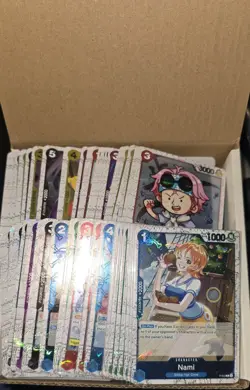 3.5lbs One Piece TCG Bulk Cards Holo/ Foil NM Lot - Image 1