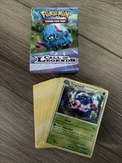 Recon Theme Deck Tangrowth Call Of Legends Pokemon Cards Box 2011 OPENED - Holo - Image 1