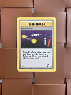 Pokemon TCG Trainer Item Finder 103/130 Card 2000 Base Set 2 - Image 5