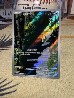 Pokemon TCG Psyduck Illustration Rare Holo Card 175/165 SV Scarlet & Violet 151 - Image 3