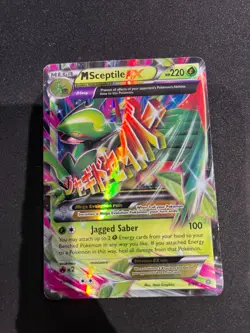 Pokemon M Sceptile EX 8/98 XY-Ancient Origins Ultra Rare Holo Card - Image 1